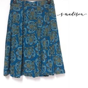 LuLaRoe Tiger Madison Skirt